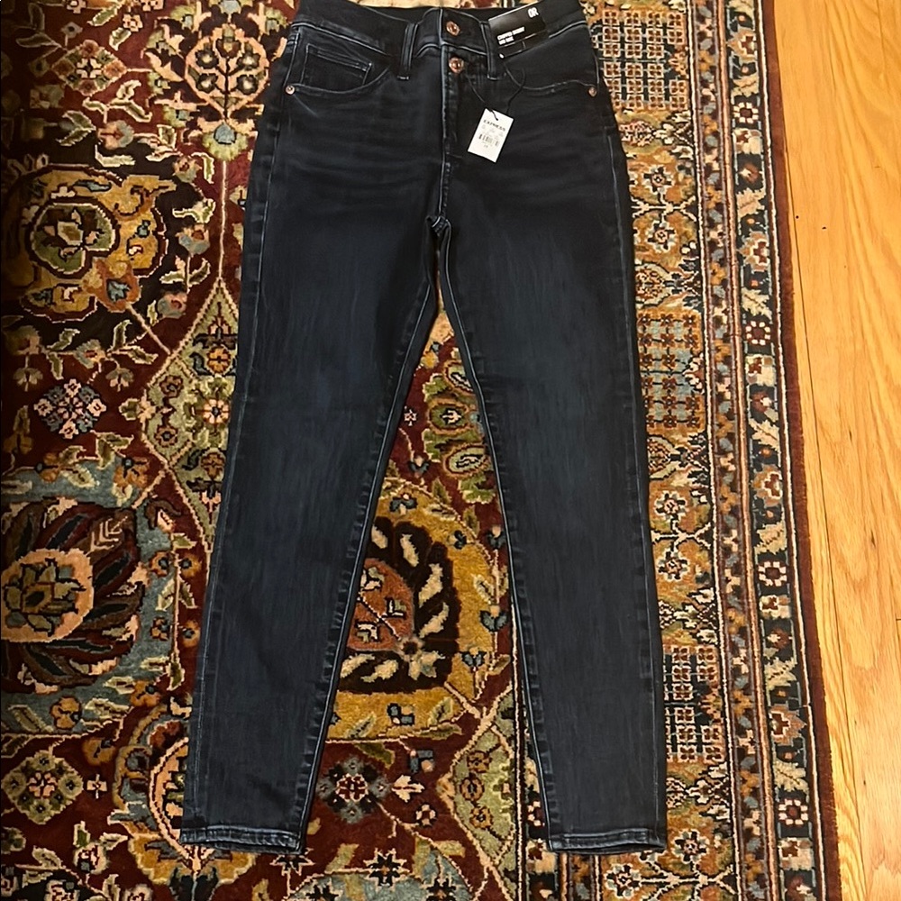 Express Dark Blue Skinny Jeans